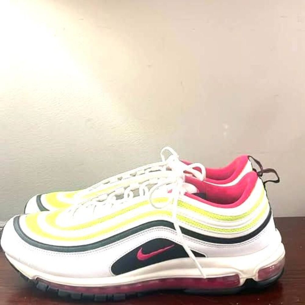 Nike AirMax 97 Volt Pink Men's Sneakers Size US 12 - excellent condition
